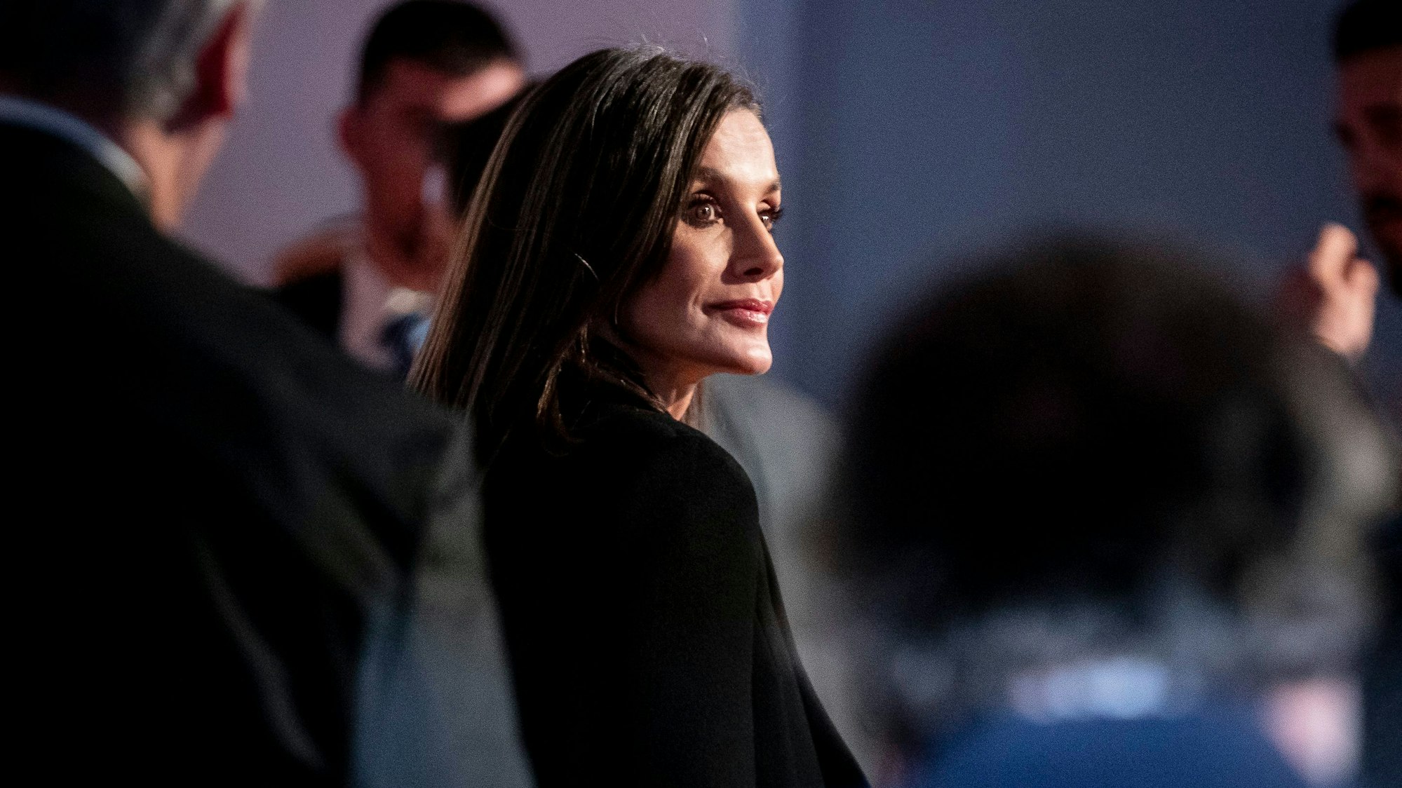 Königin Letizia bei der Eröffnung der Messe für Zeitgenössische Kunst Arco im Messezentrum IFEMA.