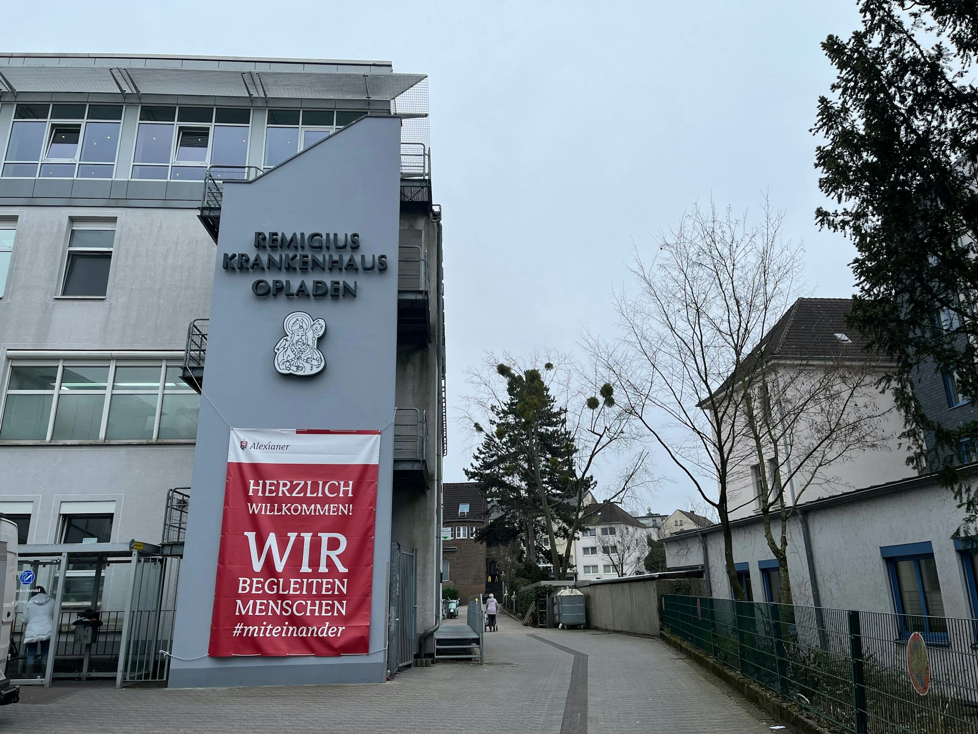 Das Opladener St.-Remigius-Krankenhaus.