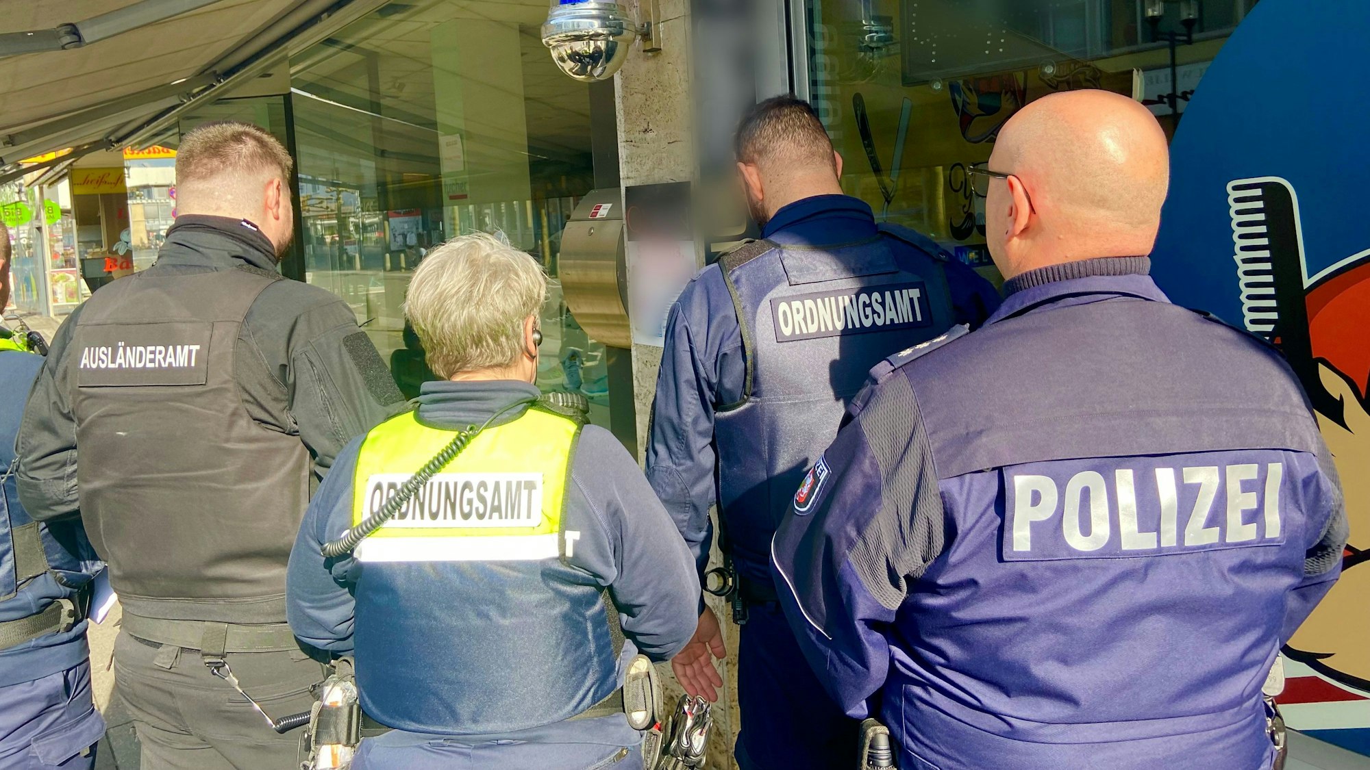 Kontrollen in Langenfeld.