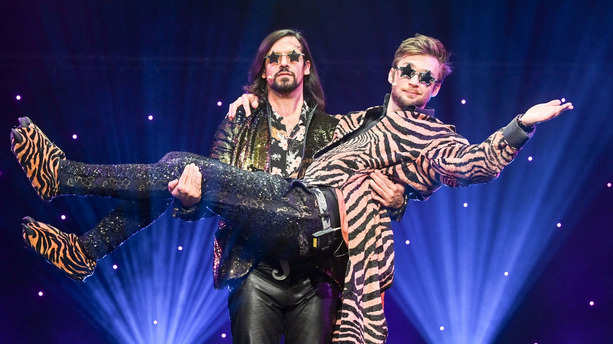 Siegfried und Joy bei einem Pressetermin (Archivbild).