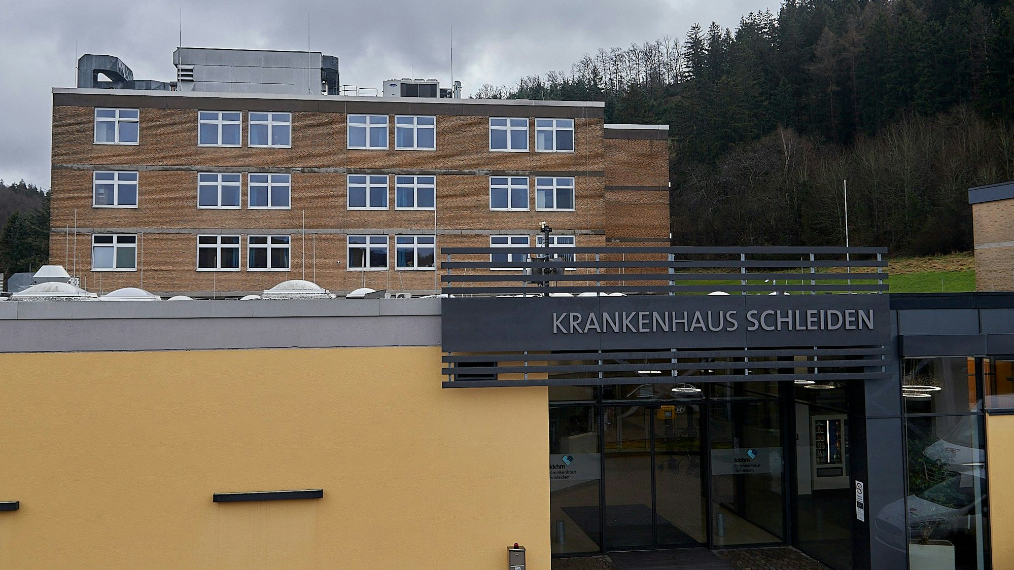Das Bild zeigt das Krankenhaus in Schleiden.