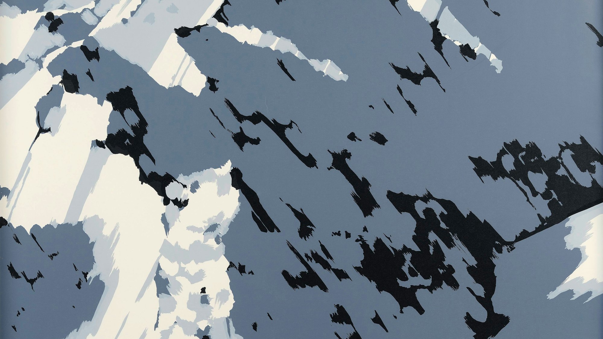 Blick auf Berge in den Schweizer Alpen.