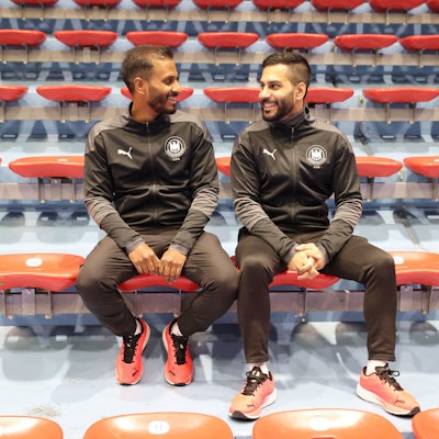 Gummersbach
Handball
SCHWALBE arena
Fortbildung DHB-Schiedsrichter
Ramesh Thiyagarajah & Suresh Thiyagarajah (v.l.)