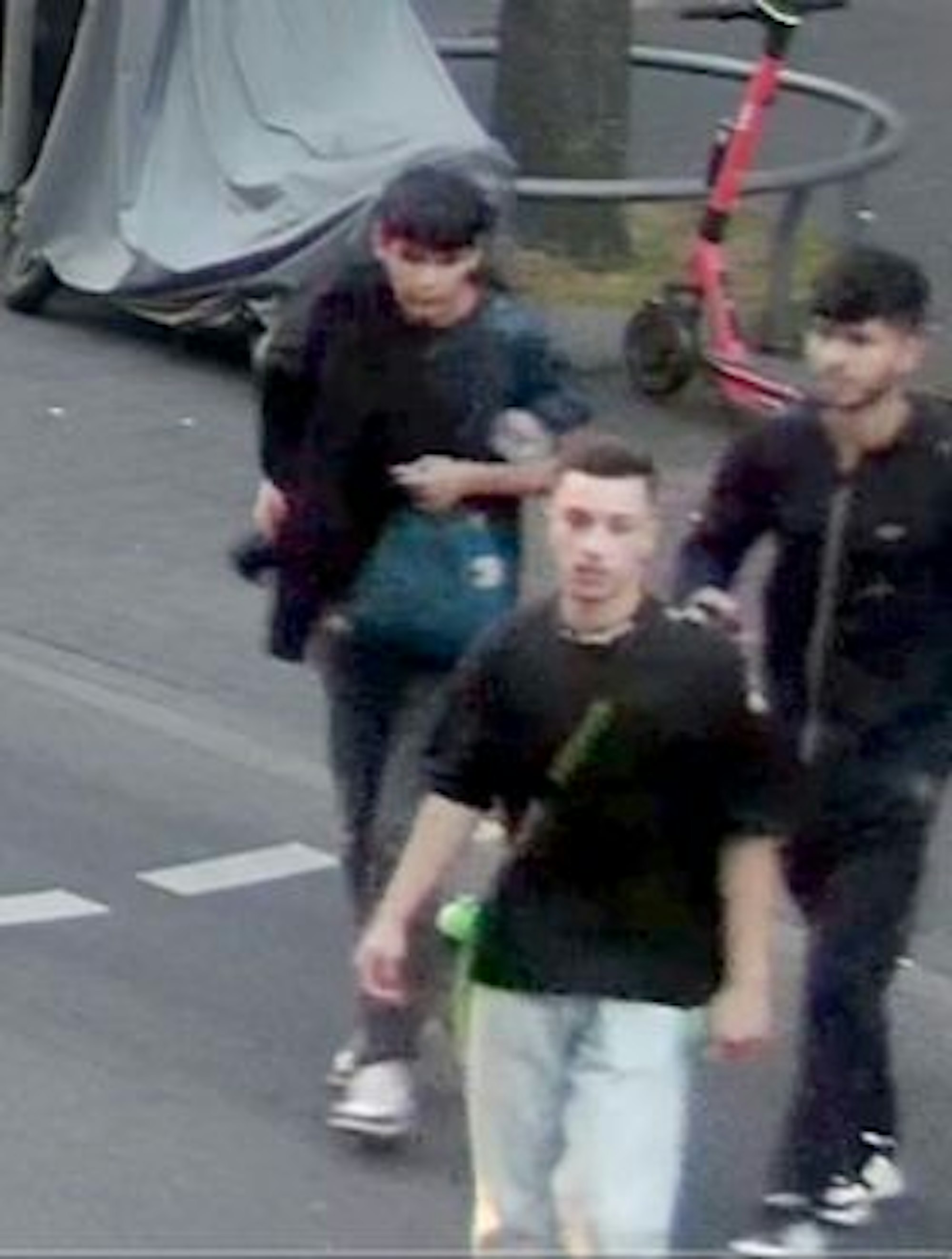 Bilder einer Überwachungskamera