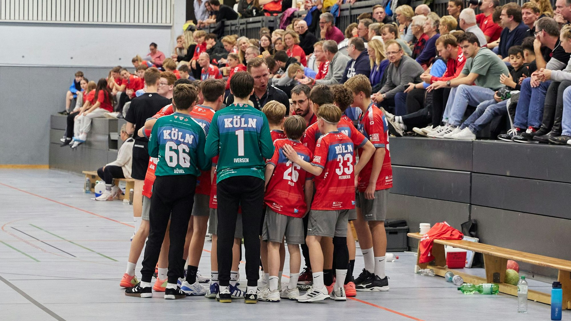 Die Jugend der JSG Handball Köln.