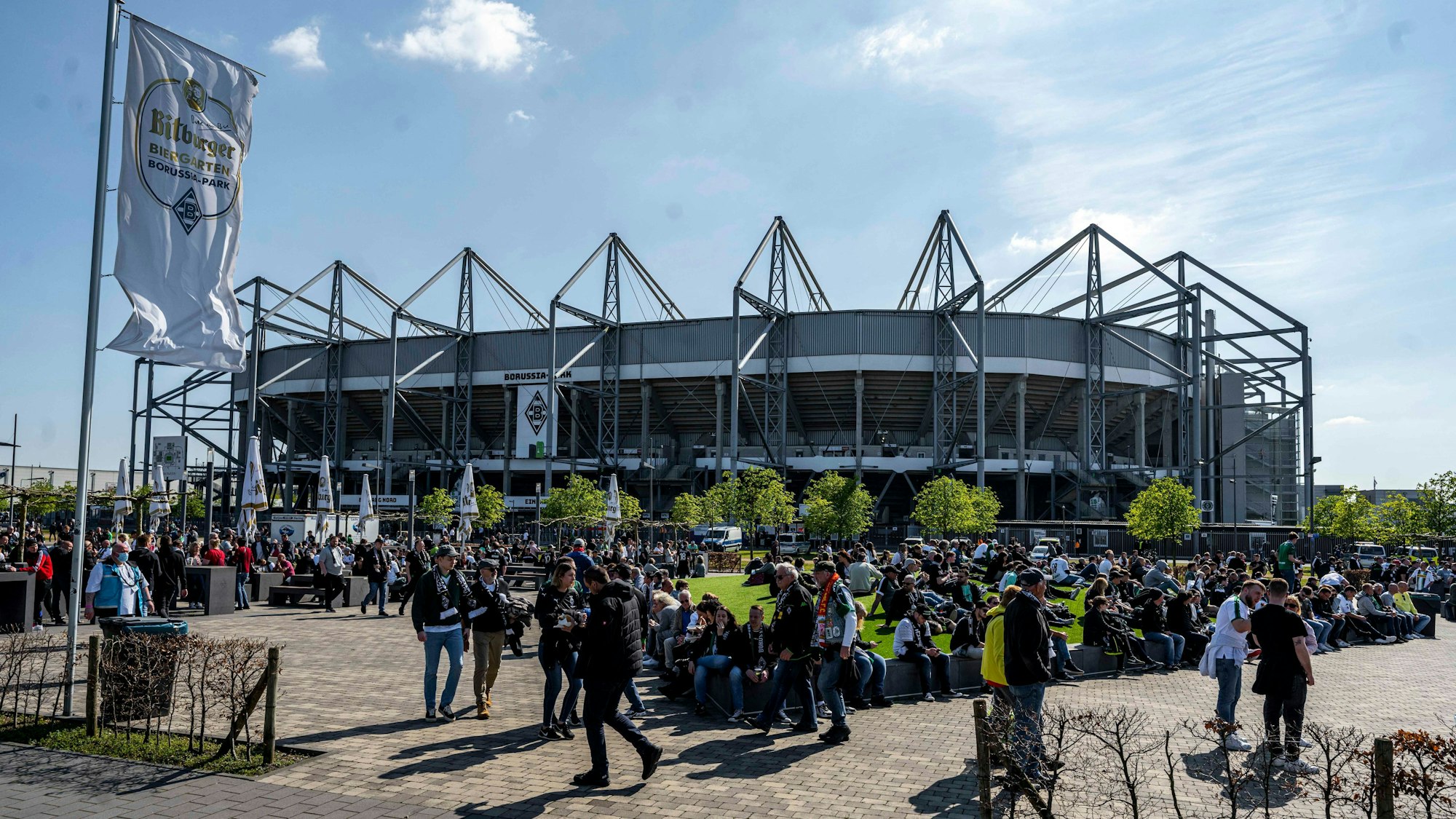 Der Borussia-Park (Teilansicht)