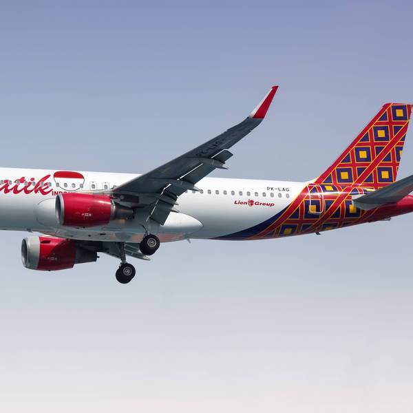 Ein Airbus A320 der indonesischen Airline Batik Air. Eine solche Maschine ist im Januar eine halbe Stunde lang führungslos in der Luft gewesen.