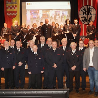 Jahresdienstbesprechung der Freiwilligen Feuerwehr Bergneustadt im Krawinkelsaal.