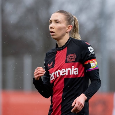 Elisa Senß Bayer 04 Leverkusen, 06, GER, Bayer 04 Leverkusen vs TSG 1899 Hoffenheim, Fussball Google Pixel Frauen Bundesliga, 14. Spieltag, Saison 2023/2024, 18.02.2024 DFB regulations prohibit any use of photographs as image sequences and/or quasi-video GER, Bayer 04 Leverkusen vs TSG 1899 Hoffenheim, Fussball Google Pixel Frauen Bundesliga, 14. Spieltag, Saison 2023/2024, 18.02.2024 Leverkusen *** Elisa Senß Bayer 04 Leverkusen, 06 , GER, Bayer 04 Leverkusen vs TSG 1899 Hoffenheim, Fußball Google Pixel Frauen Bundesliga, 14 Spieltag, Saison 2023 2024, 18 02 2024 DFB regulations prohibit any use of photographs as image sequences and or quasi video GER, Bayer 04 Leverkusen vs TSG 1899 Hoffenheim, Fussball Google Pixel Frauen Bundesliga, 14 Spieltag, Saison 2023 2024, 18 02 2024 Leverkusen Copyright: xEibner-Pressefoto/Memmlerx EP_MMR