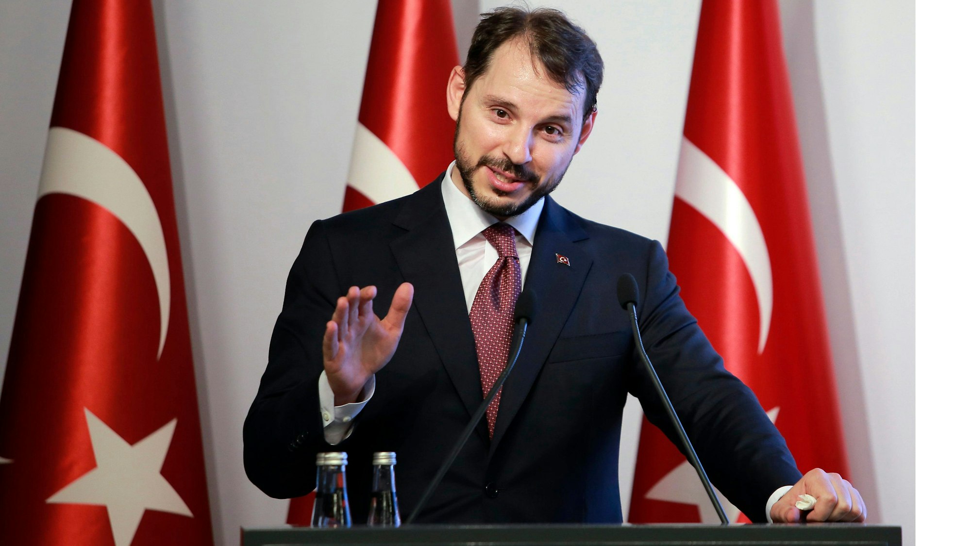 Wird der Schwiegersohn der Erdogan-Nachfolger: Berat Albayrak hat offenbar gute Chancen auf das Präsidentenamt. (Archivbild)
