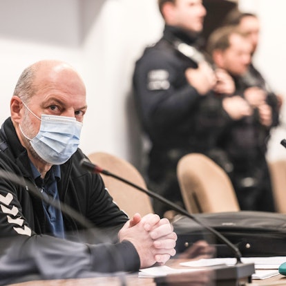 Thomas Drach im Januar kurz vor dem Urteil in seinem eigenen Prozess vor dem Kölner Landgericht.