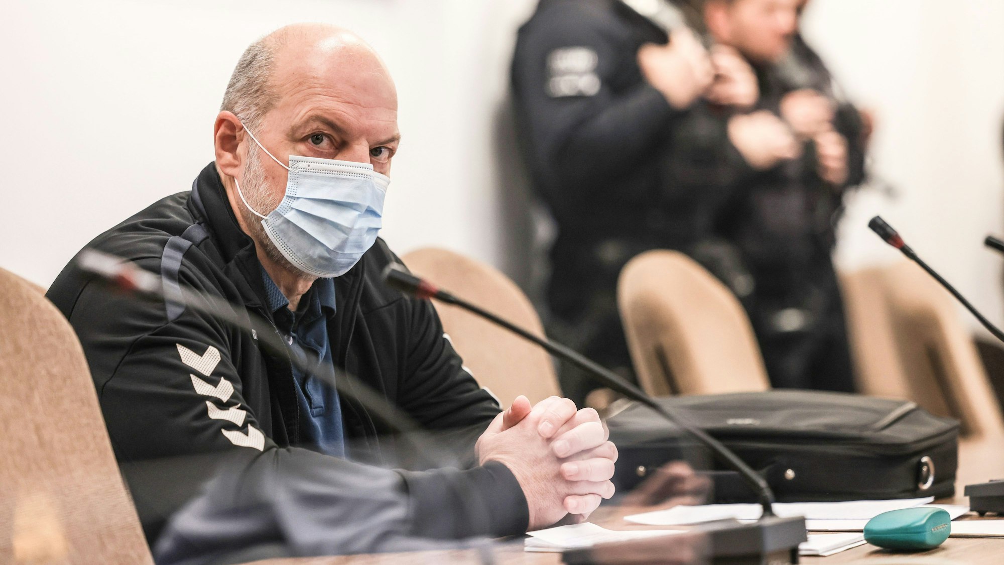 Reemtsma-Entführer Thomas Drach beim Prozess im Kölner Landgericht