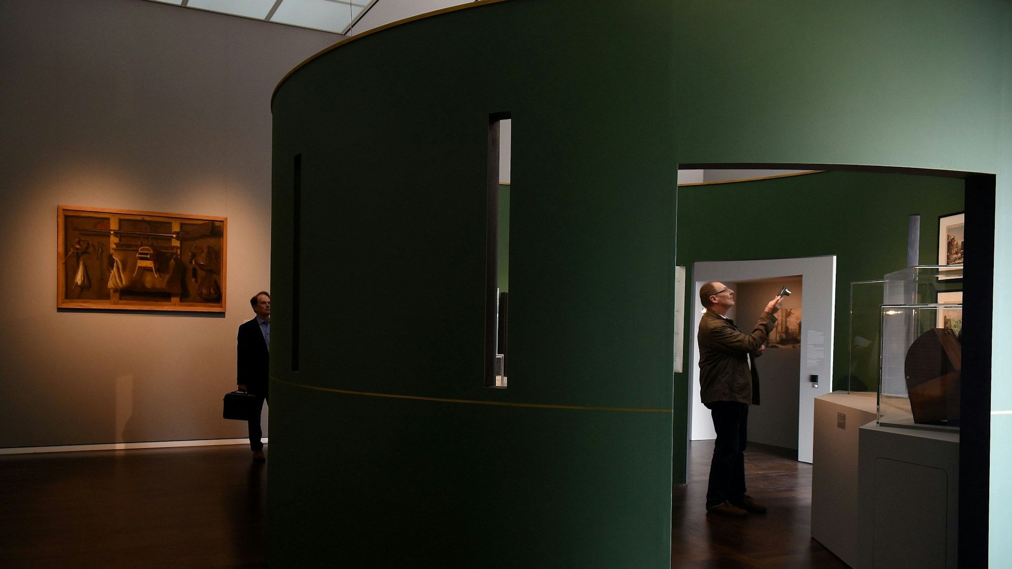 Blick in das Kölner Wallraf-Richartz-Museum