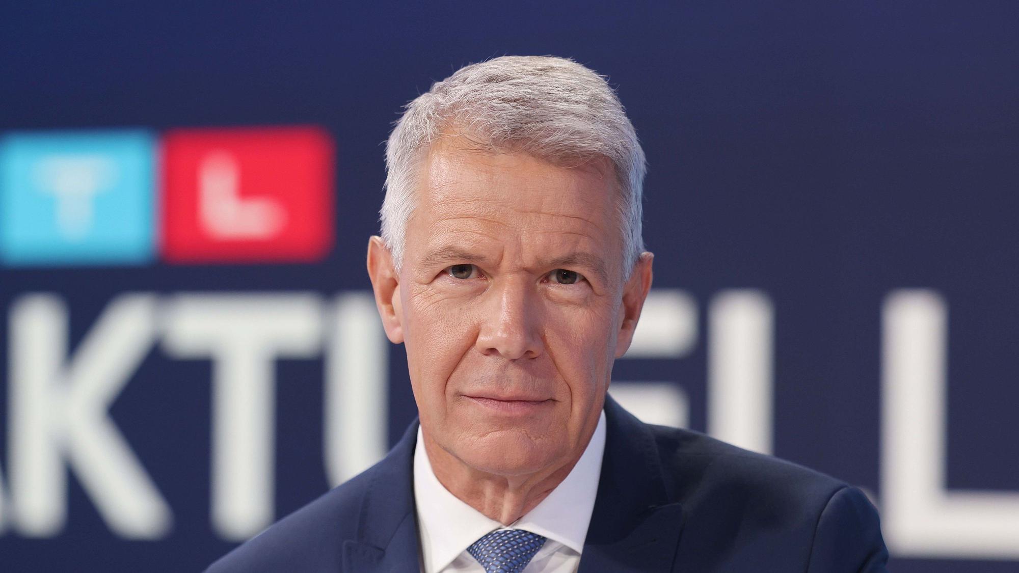 Peter Kloeppel, Chefmoderator von „RTL Aktuell“ hört im Sommer auf.