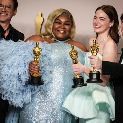 Robert Downey Jr., Da'Vine Joy Randolph, Emma Stone und Cillian Murphy.