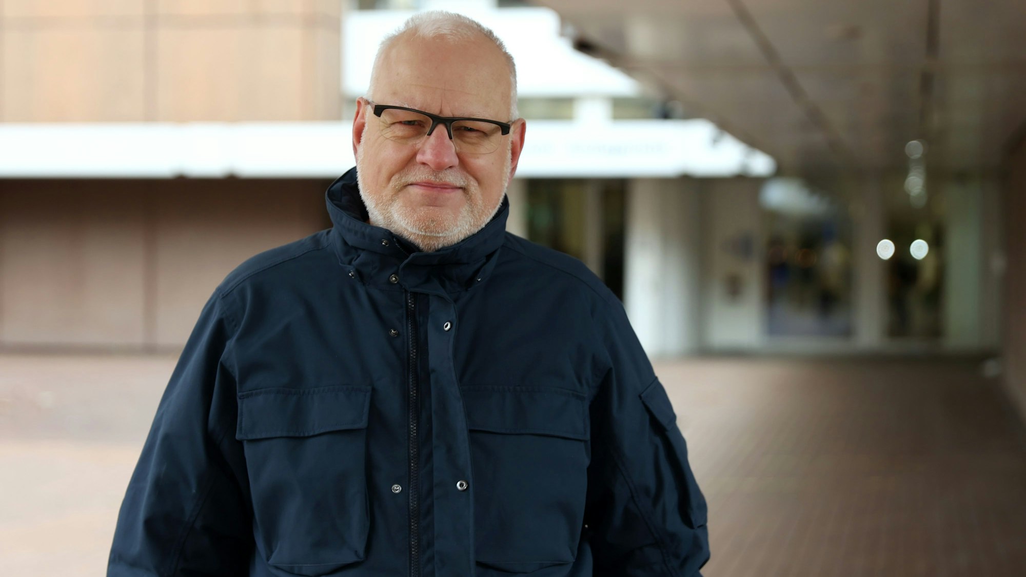 Jörg Frank vom Initiativkreis Otto-Langen-Quartier.