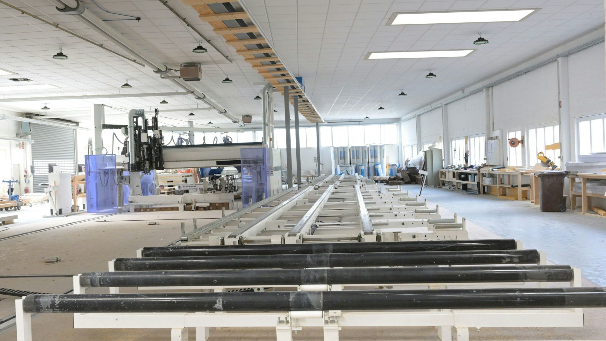 Produktionsstraße bei Nordhaus