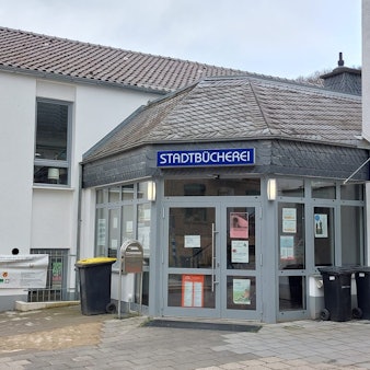 Außenaufnahme der Stadtbücherei in Bad Münstereifel.