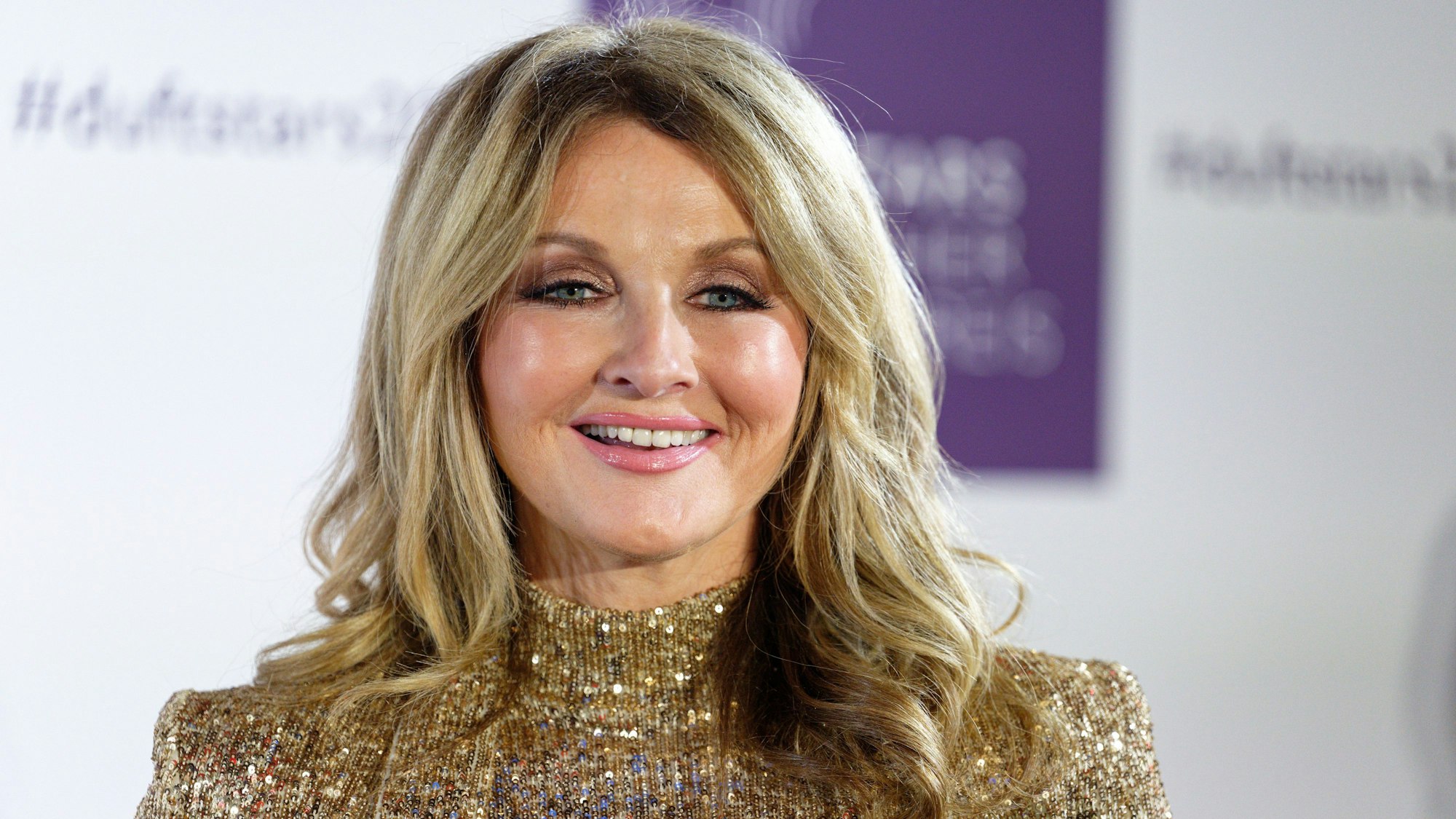 Die Moderatorin Frauke Ludowig kommt zur Verleihung des Deutschen Parfumpreises "Duftstars 2023".