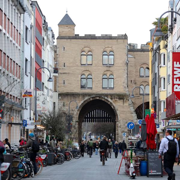 Einkaufsstraße am Eigelstein