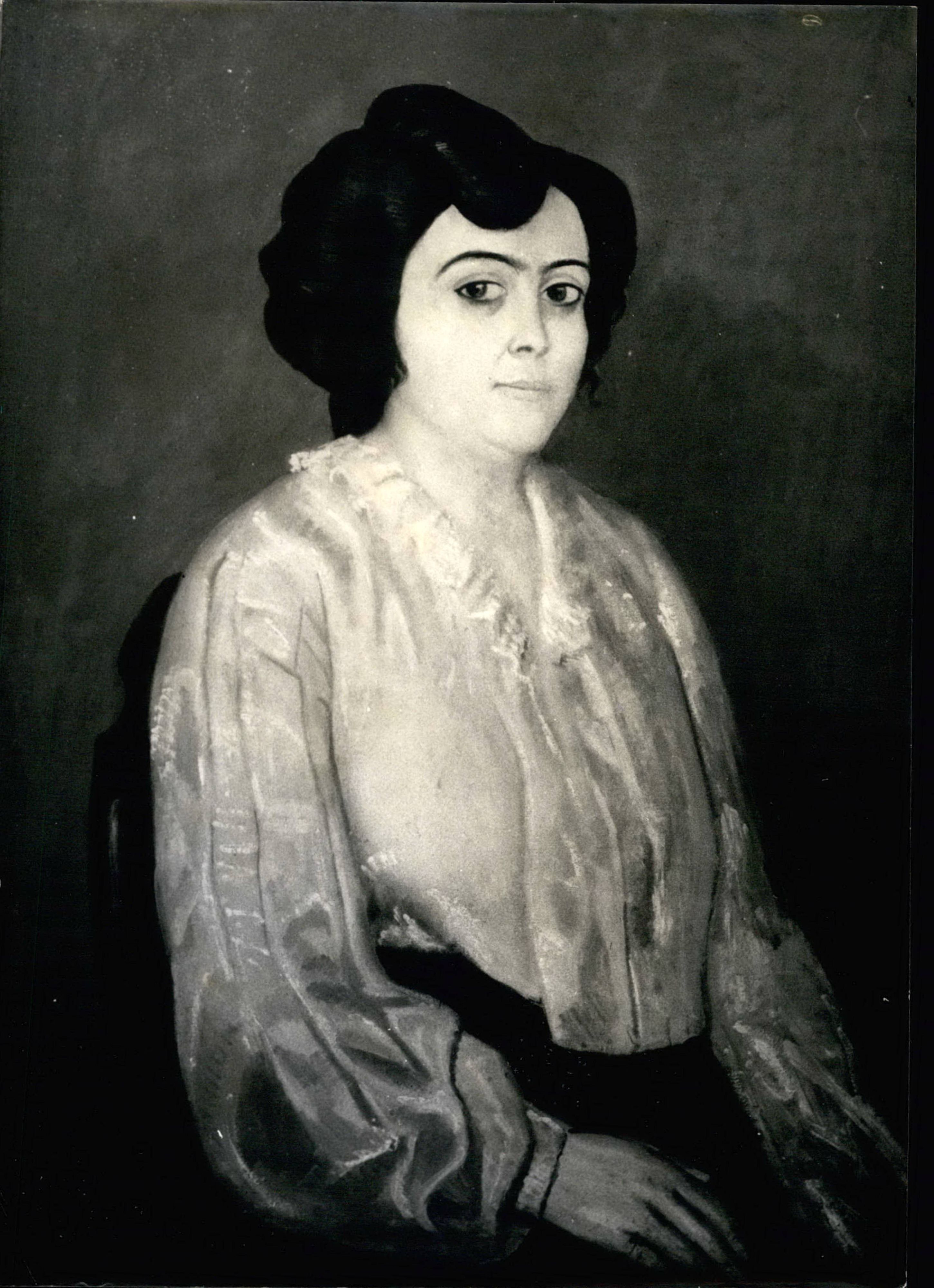 Ausschnitt des Picasso-Gemäldes „Madame Soler“