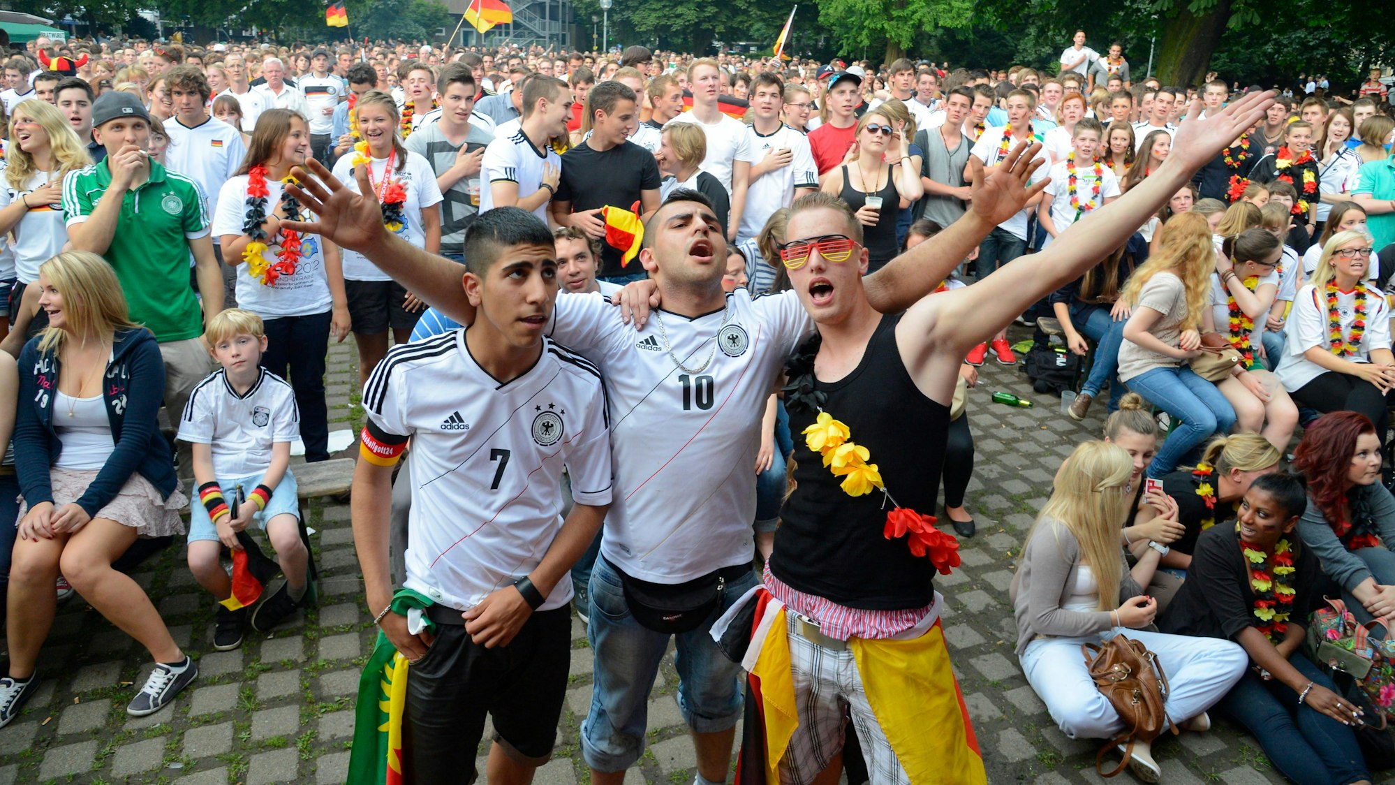 „Rudelgucken“ wie 2014 im Forum-Park plant jetzt die KJG auf dem Moitzfelder Dorfplatz.