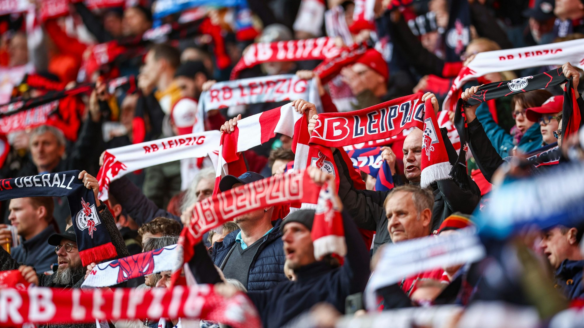 Fans von RB Leipzig (Symbolbild)