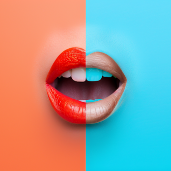 Illustration: geöffneter Mund