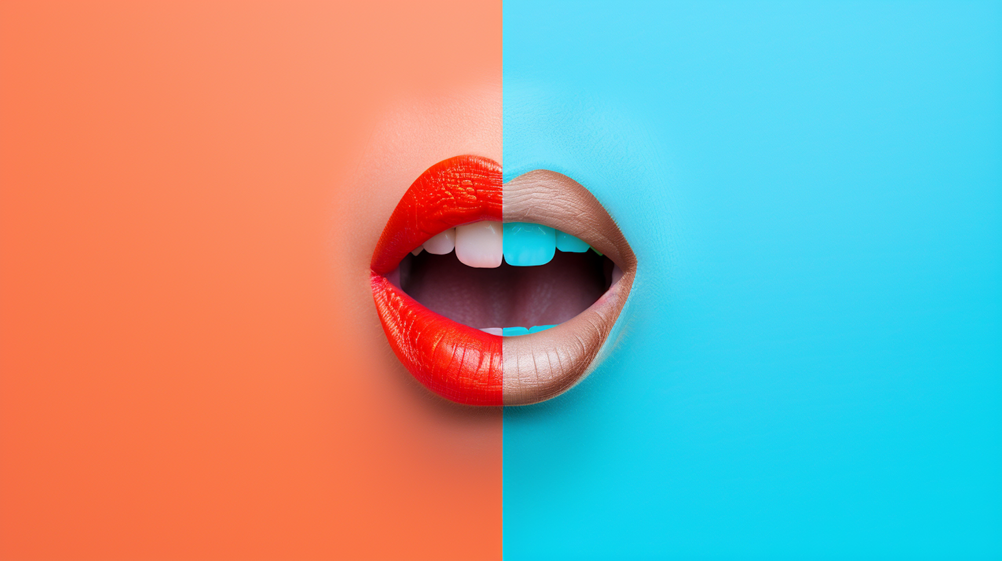 Illustration: geöffneter Mund