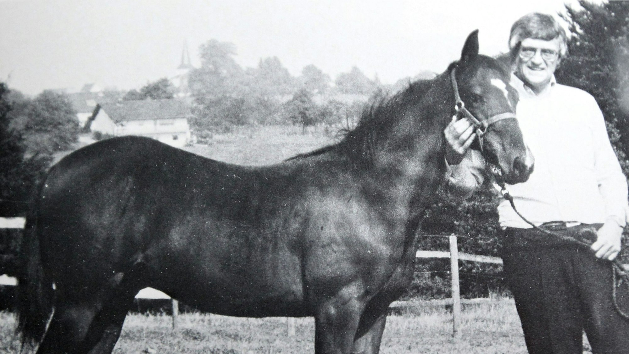 Seine große Leidenschaft waren die Pferde.