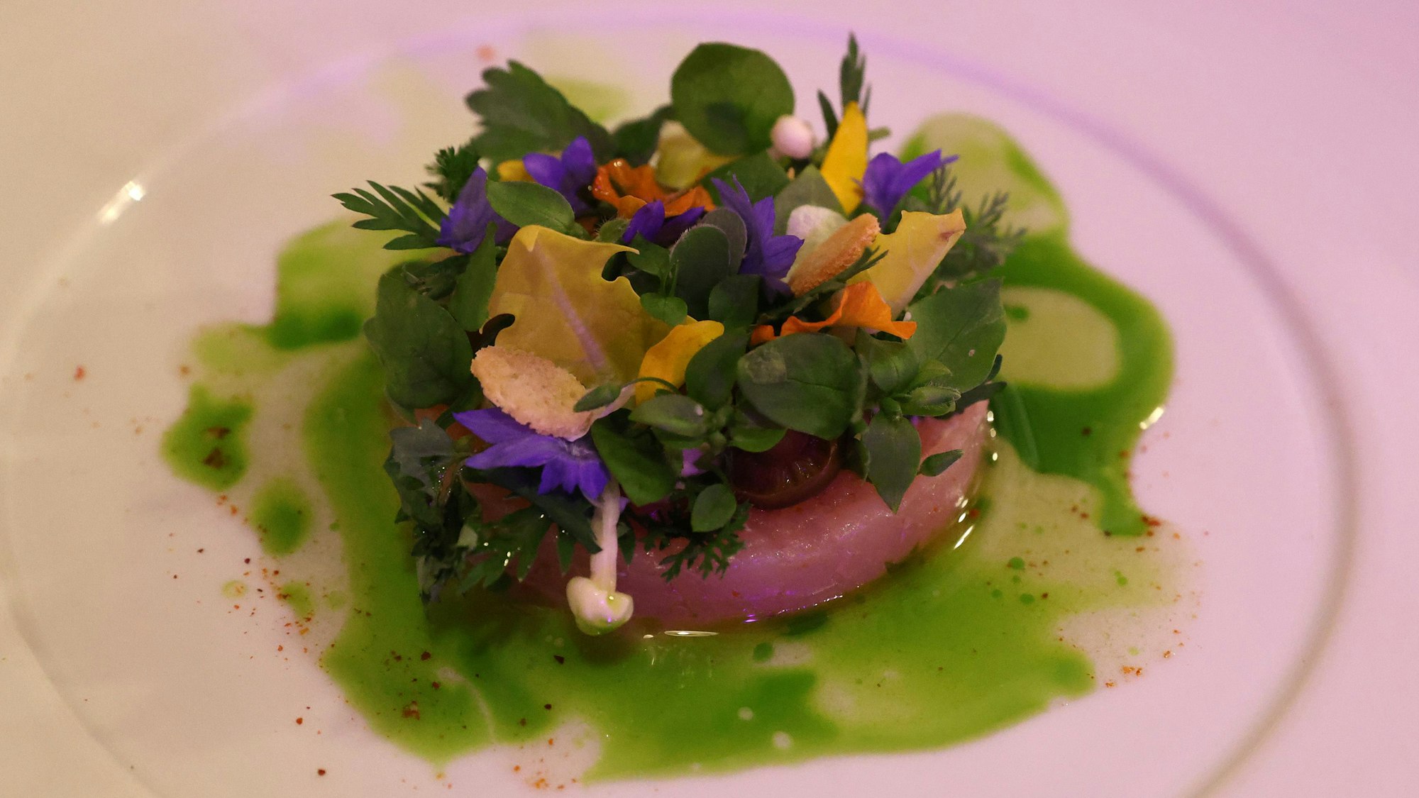 Das Gericht in einer Nahaufnahme.