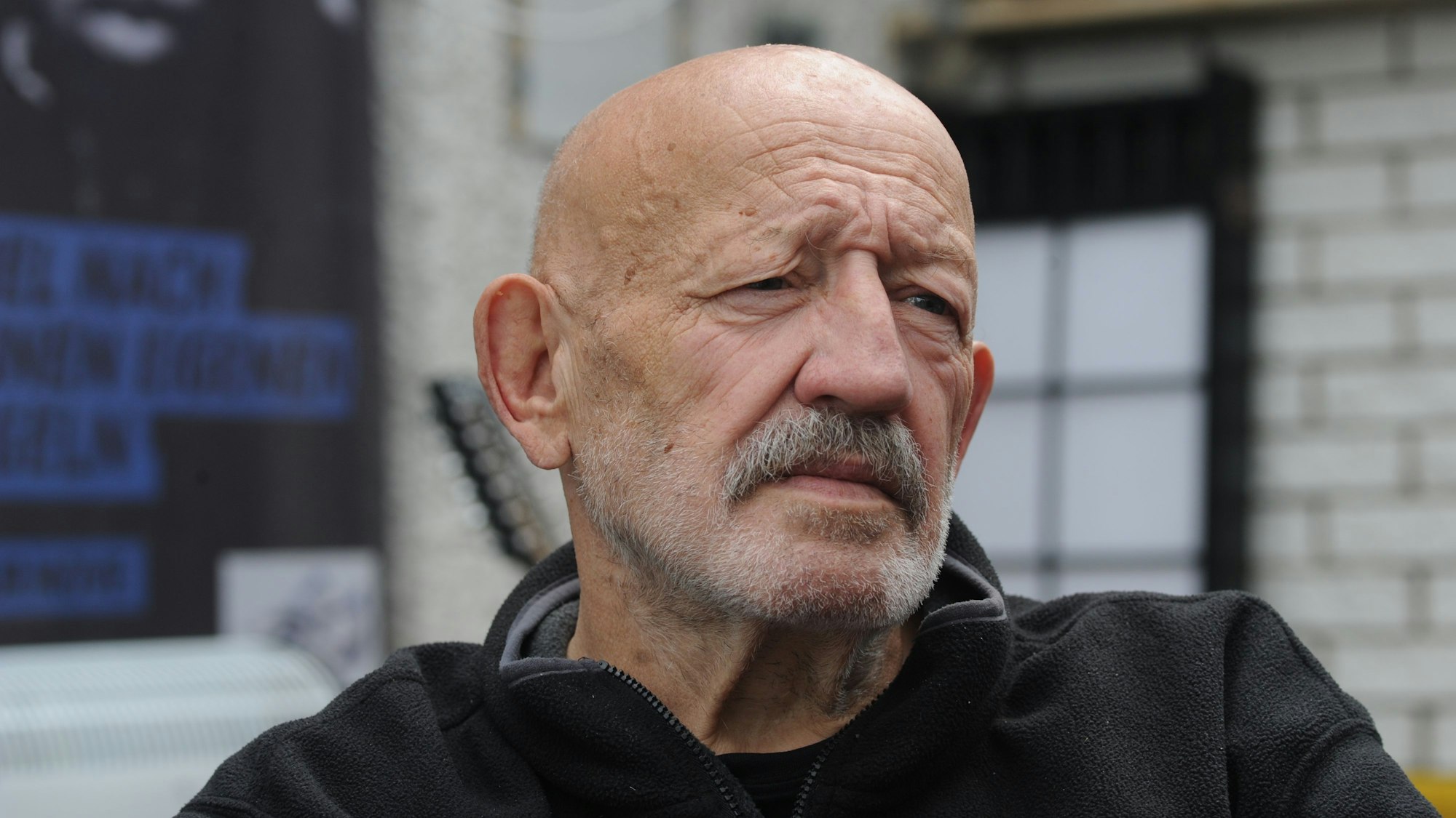 Jürgen Zeltinger beim Interview.