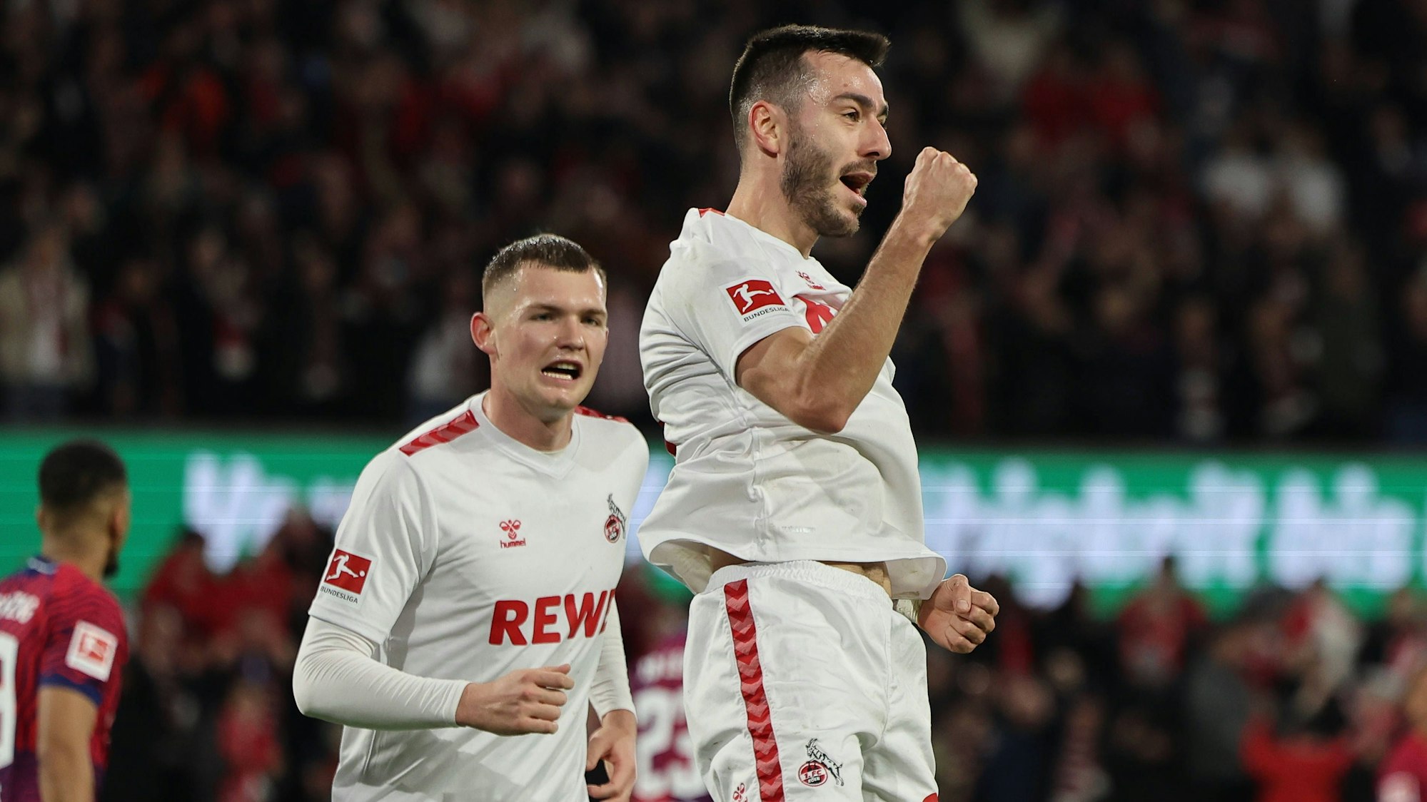 Jubel nach seinem lang ersehnten Treffer: FC-Stürmer Sargis Adamyan