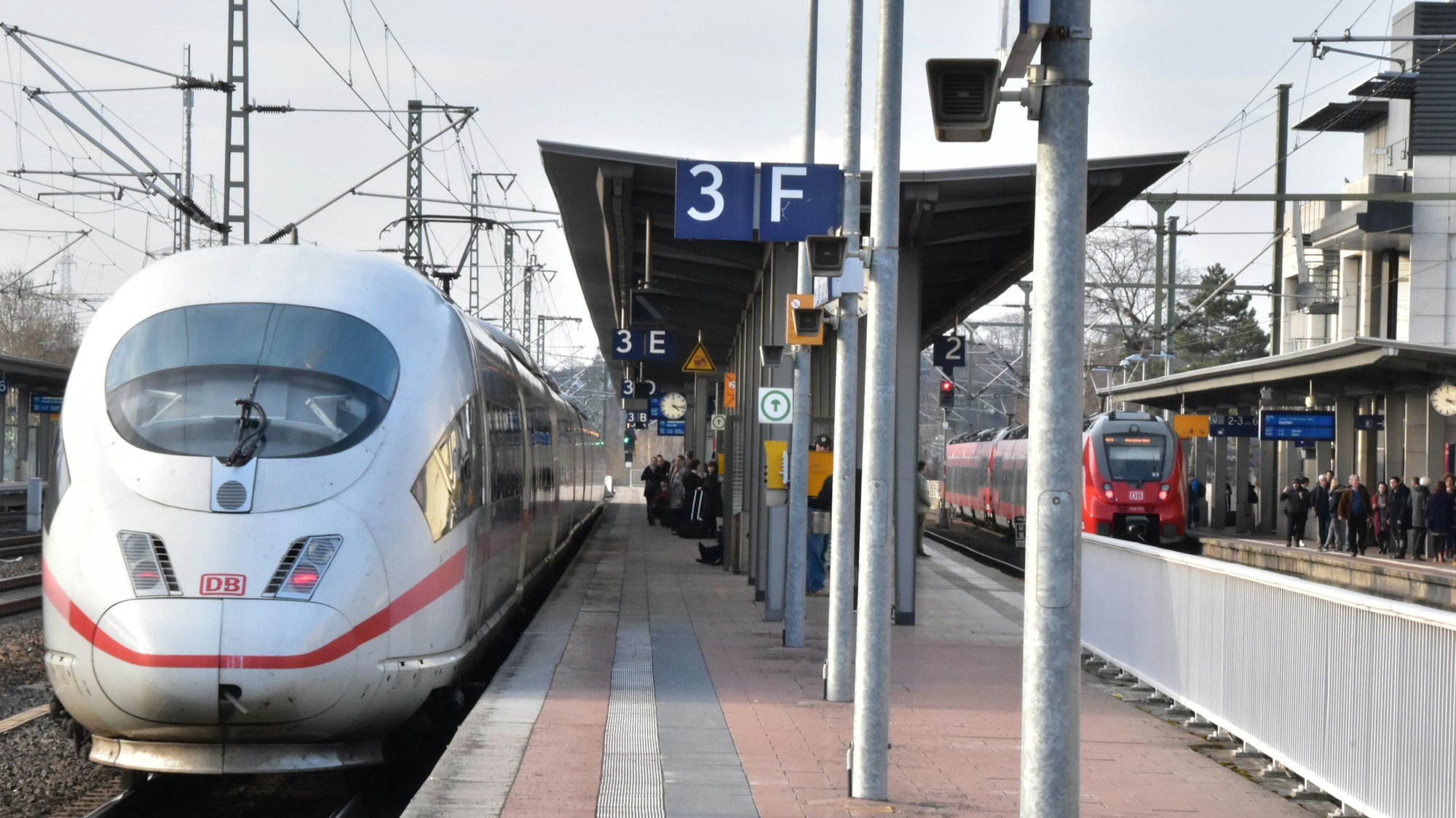 Der ICE-Bahnhof Siegburg/Bonn gehört beim Thema Mobilität zu den Pluspunkten im Rhein-Sieg-Kreis.