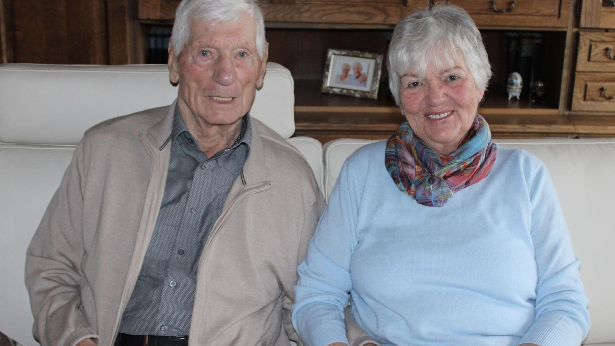 Ingrid und Edmund Schulz sind seit 60 Jahren verheiratet.