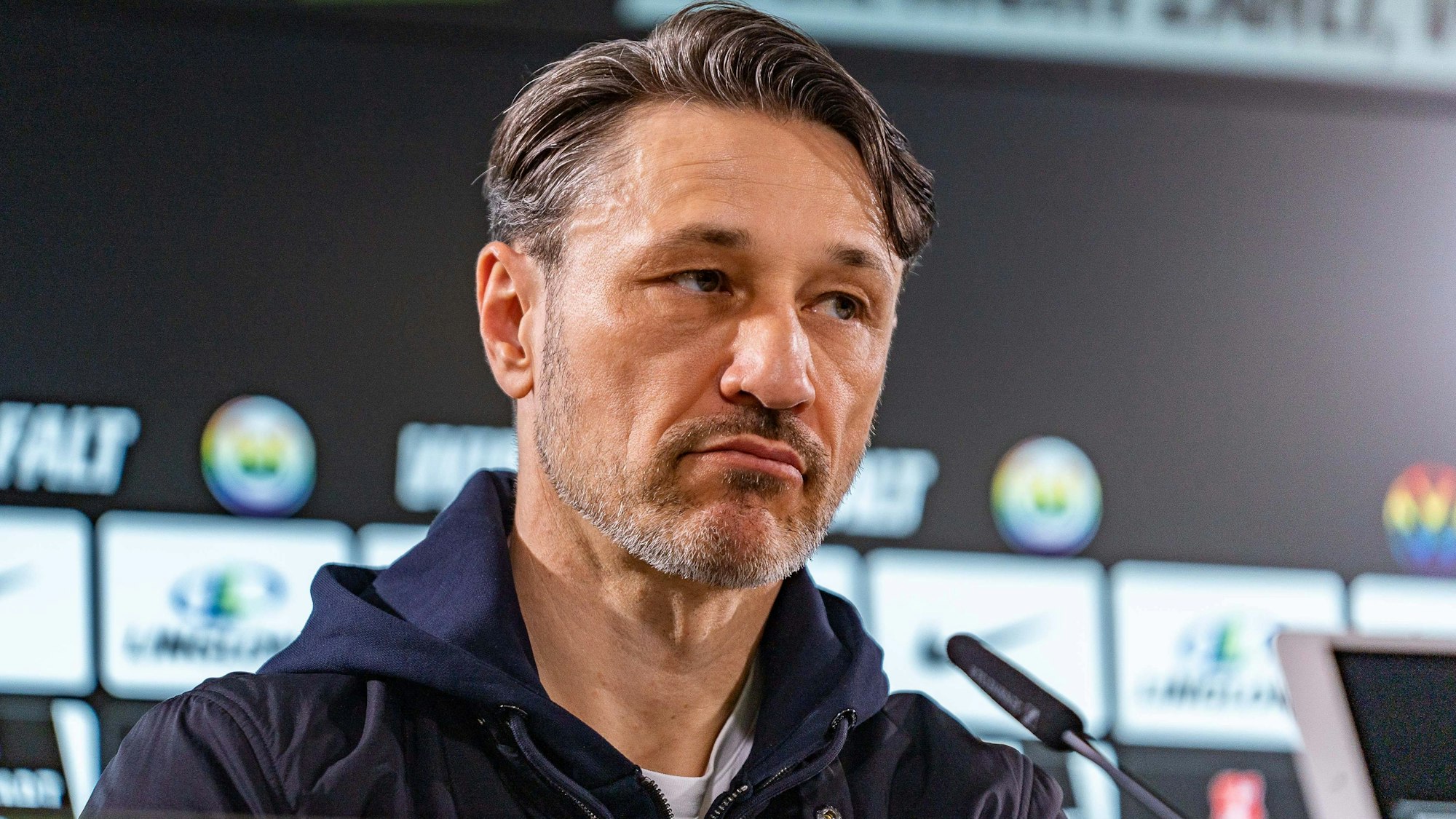 Wolfsburg gewann unter Kovac, hier während einer Pressekonferenz, keines der letzten elf Liga-Spiele.