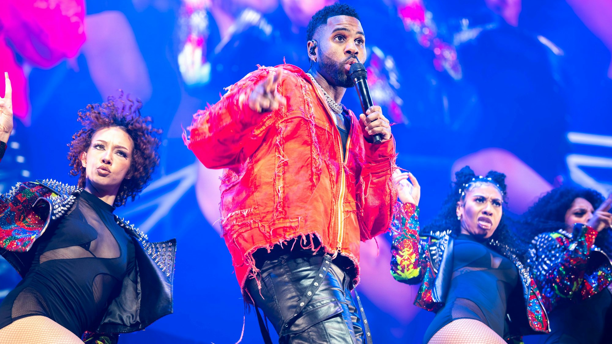 Jason Derulo beim Konzert in der Kölner Lanxess Arena.