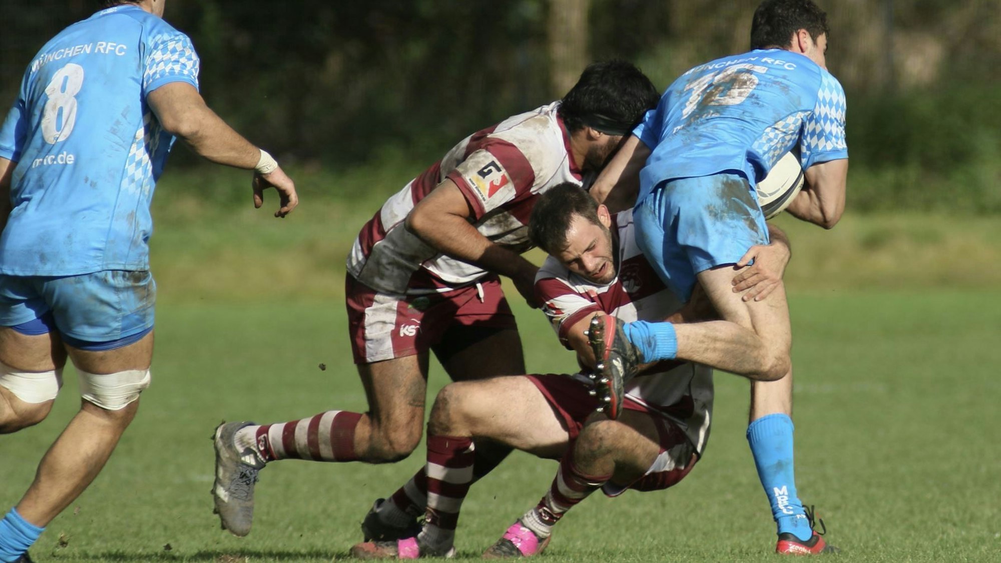 Peter Kalokerinos (32) ist Flügelstürmer („Flanker“) und neuer Kapitän des RSV Köln.