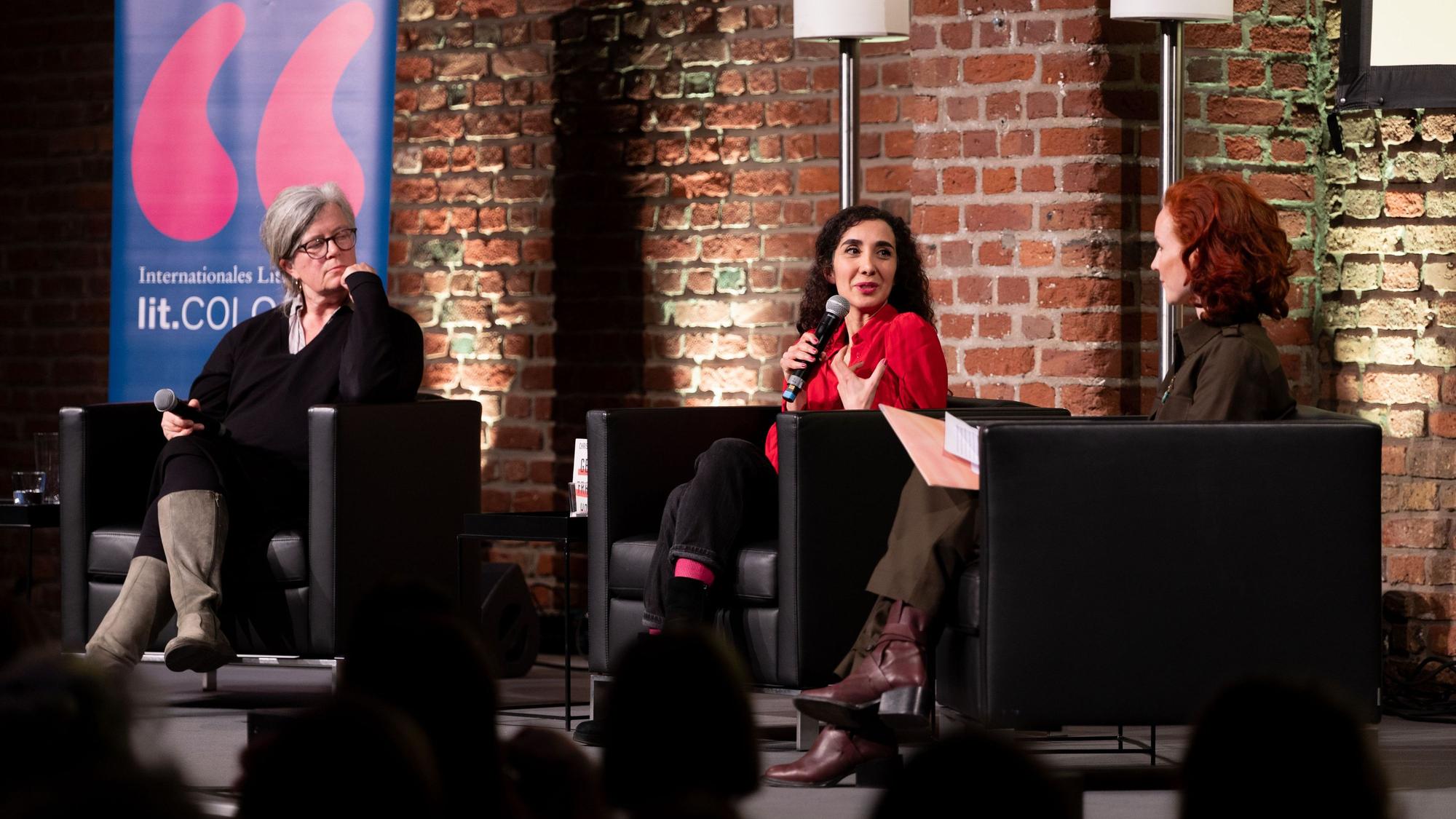 Gegen Frauenhass Veranstaltung der lit.Cologne