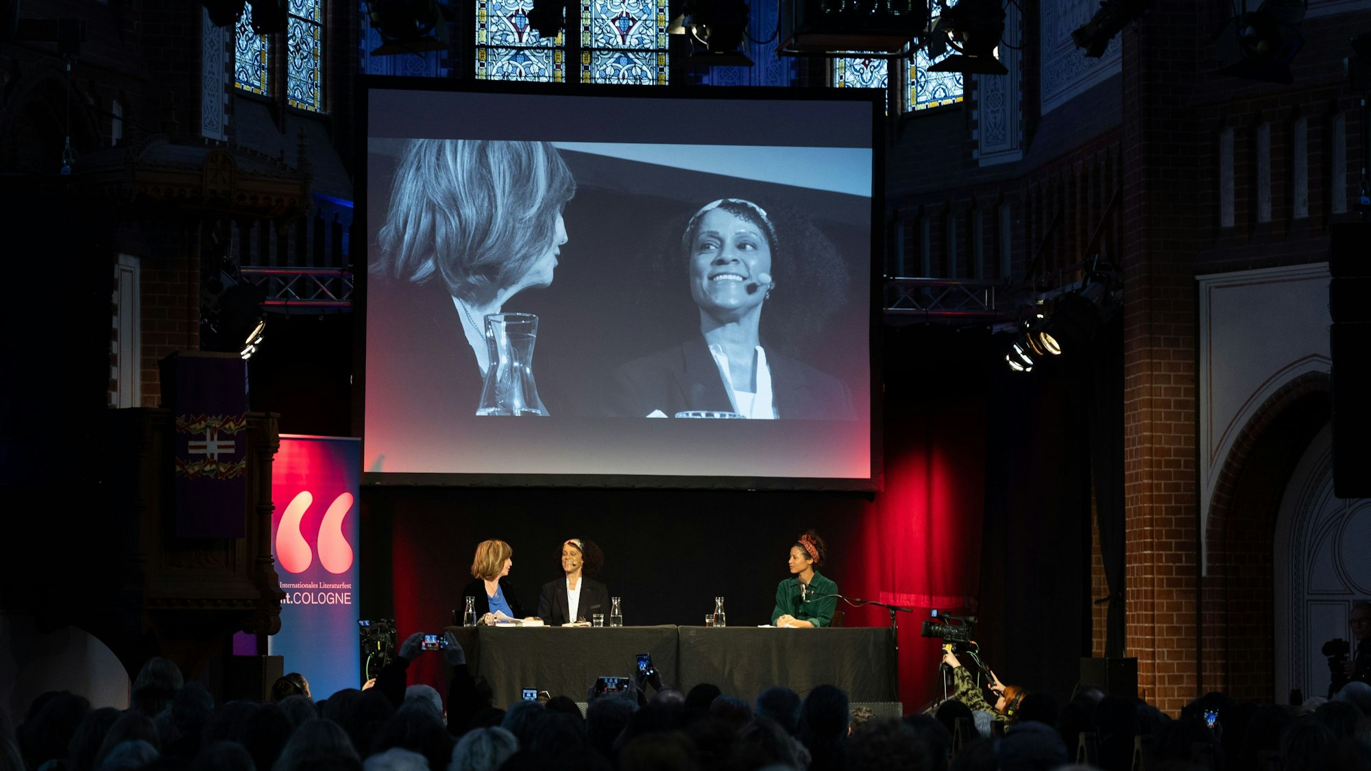 Bernardine Evaristo bei der lit.Cologne