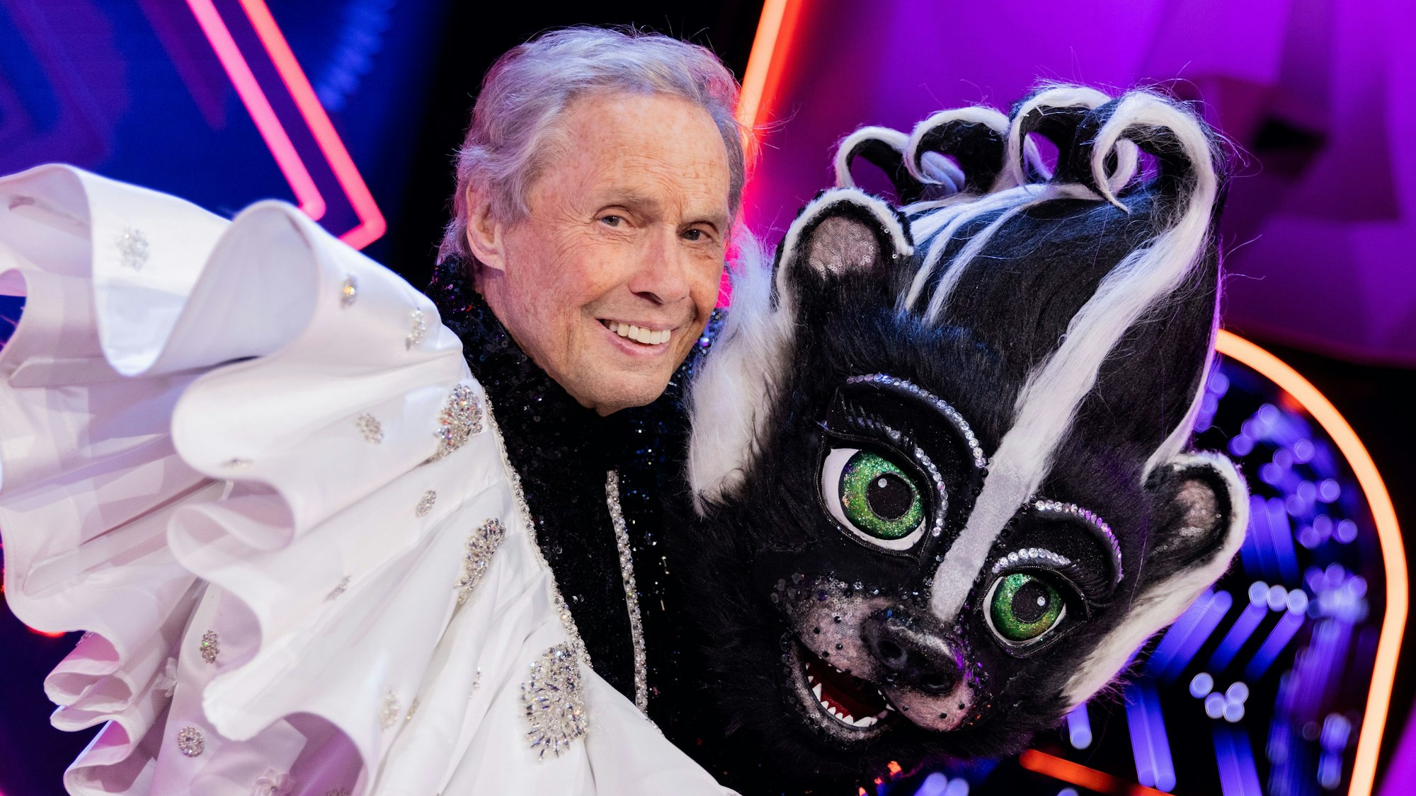 Peter Kraus machte 2021 auch bei „The Masked Singer“ mit. (Archivbild)