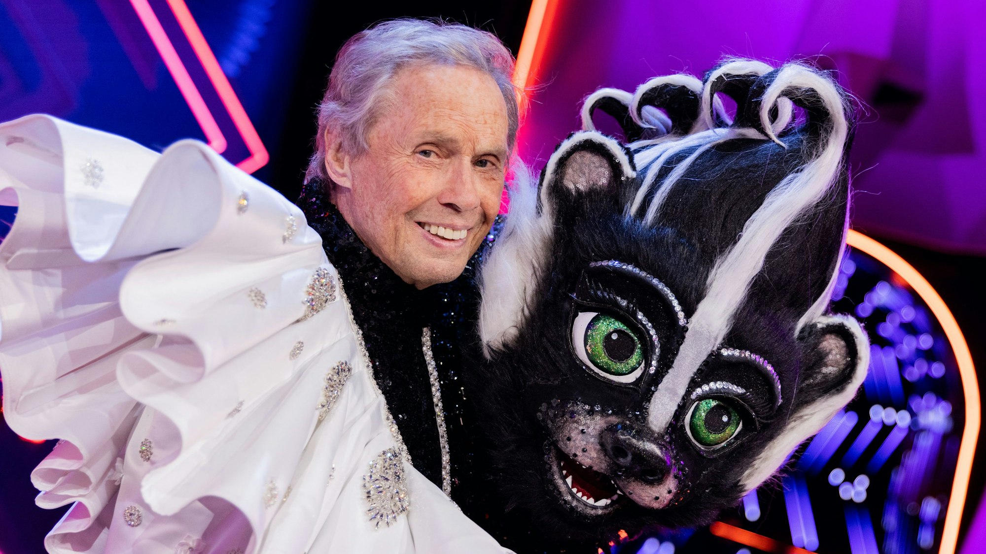 Peter Kraus machte 2021 auch bei „The Masked Singer“ mit. (Archivbild)