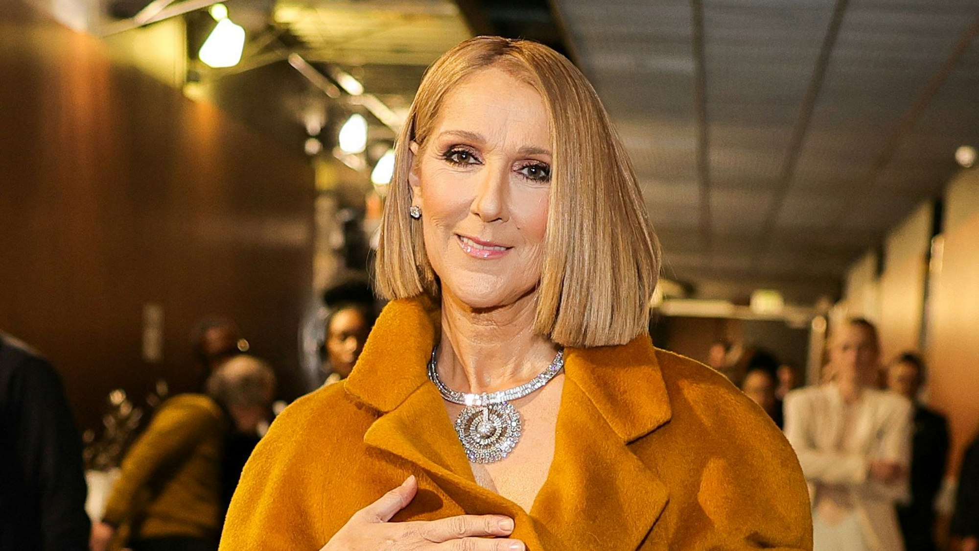 Céline Dion bei den Grammy Awards im Februar 2024.