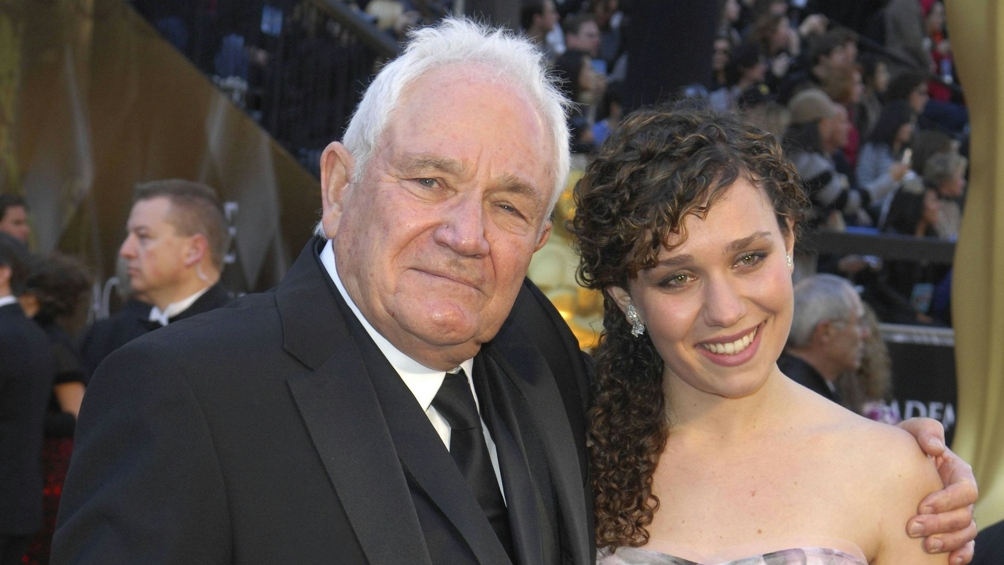 Drehbuchautor David Seidler und seine Tochter Maya