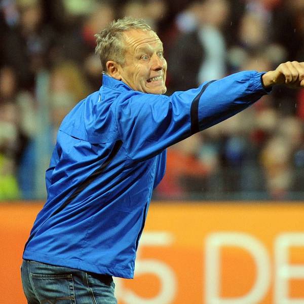Freiburg-Trainer Christian Streich