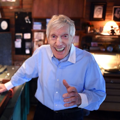 Hans Blum in seinem Studio.