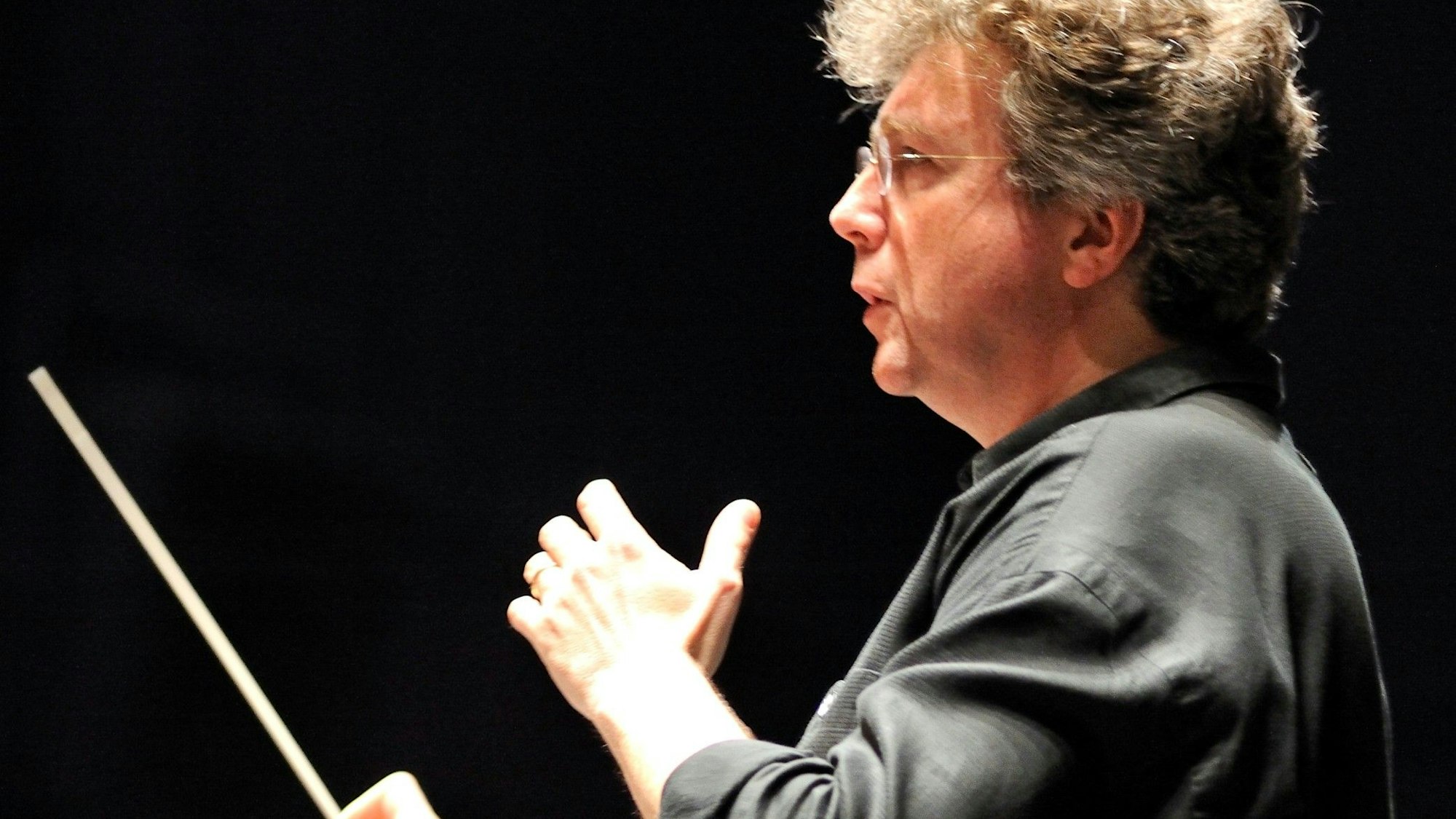 Dirigent Bernhard Steiner.