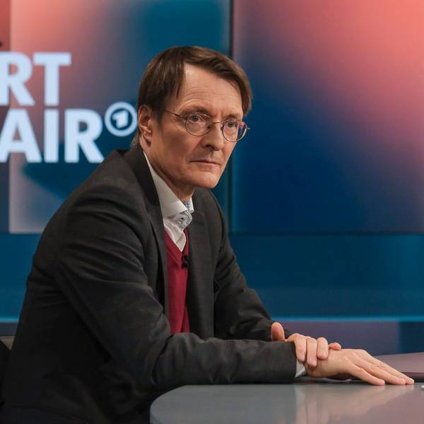 Bundesgesundheitsminister Karl Lauterbach (SPD) spricht bei „Hart aber Fair“ über die Chancen und Gefahren von sozialen Medien.