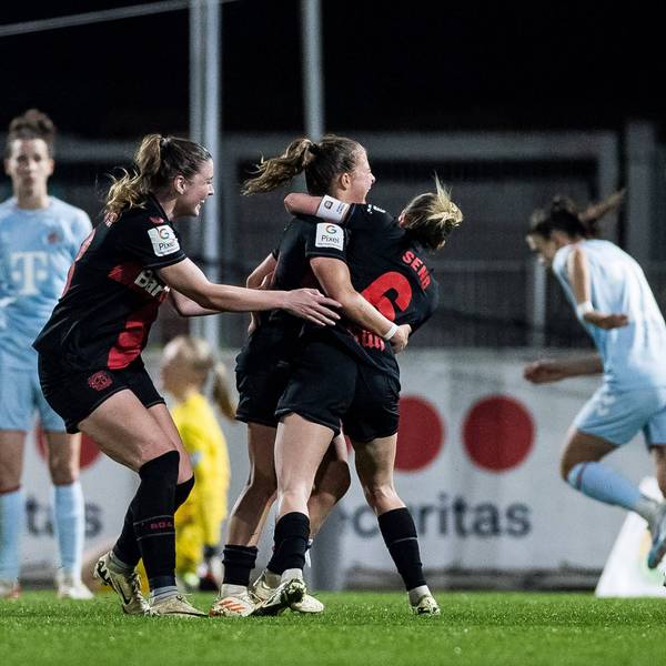 GOOGLE PIXEL Frauen Bundesliga: Bayer 04 Leverkusen - 1. FC Köln 18.03.2024 Jubel zum 2:0 durch Kristin Kögel Bayer 04 Leverkusen, 11 GOOGLE PIXEL Frauen Bundesliga: Bayer 04 Leverkusen - 1. FC Köln, Leverkusen, Ulrich-Haberland-Stadion am 18.03.2024 DFB REGULATIONS PROHIBIT ANY USE OF PHOTOGRAPHS AS IMAGE SEQUENCES AND/OR QUASI-VIDEO. *** GOOGLE PIXEL Womens Bundesliga Bayer 04 Leverkusen 1 FC Köln 18 03 2024 Cheering for 2 0 by Kristin Kögel Bayer 04 Leverkusen, 11 GOOGLE PIXEL Womens Bundesliga Bayer 04 Leverkusen 1 FC Köln, Leverkusen, Ulrich Haberland Stadion on 18 03 2024 DFB REGULATIONS PROHIBIT ANY USE OF PHOTOGRAPHS AS IMAGE SEQUENCES AND OR QUASI VIDEO Copyright: xBEAUTIFULxSPORTS/Wunderlx