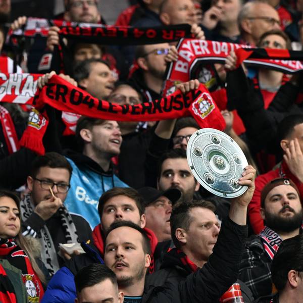 Fantribüne von Bayer 04 Leverkusen